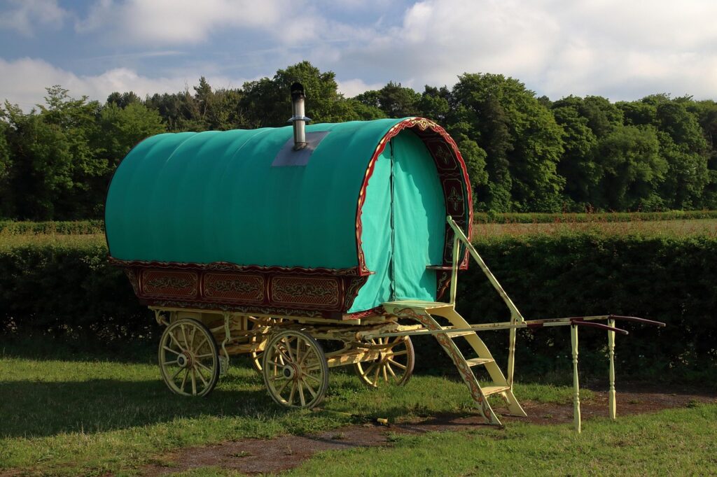a crusty old wagon